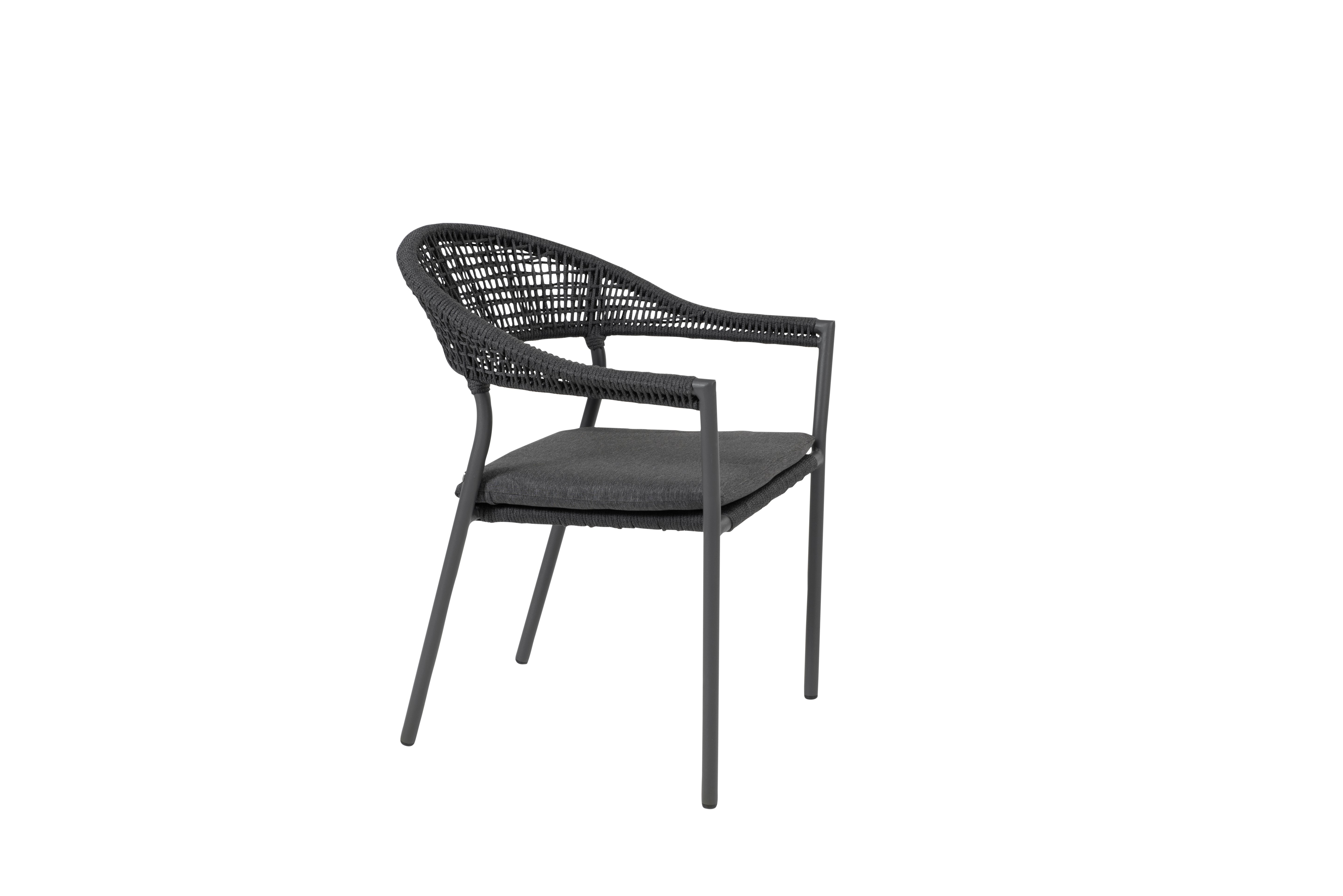 90730  Sienna stacking dining chair rope with cushion 04