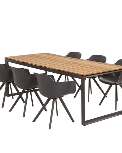 Taste 4SO Solid Dining + Heritage Teak Tabelle 220 cm