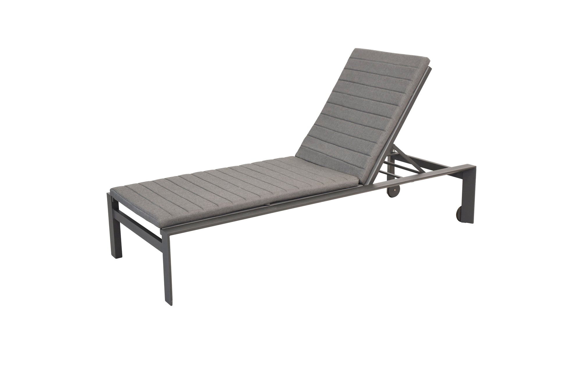 Tropic sunbed matt carbon with sunbed cushion - view 3