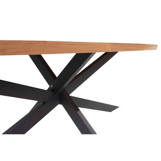Taste 4SO Prego Dining + Prado Teak Tisch Oval 240 cm
