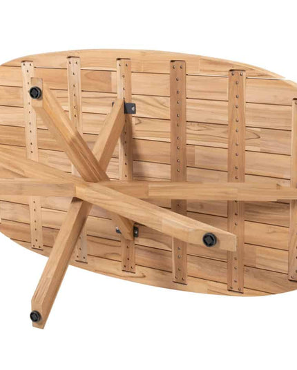 4 Seasons Outdoor Puccini Dining + Taste 4SO Prado Teak Tisch Oval 240 cm