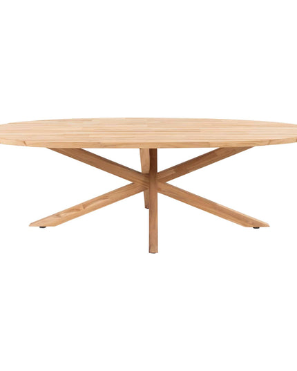 4 Seasons Outdoor Puccini Dining + Taste 4SO Prado Teak Tisch Oval 240 cm