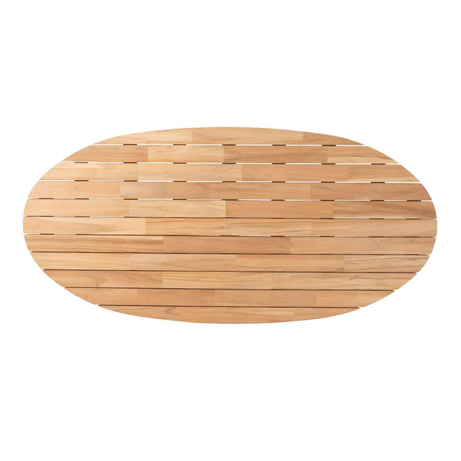 4 Seasons Outdoor Puccini Dining + Taste 4SO Prado Teak Tisch Oval 240 cm