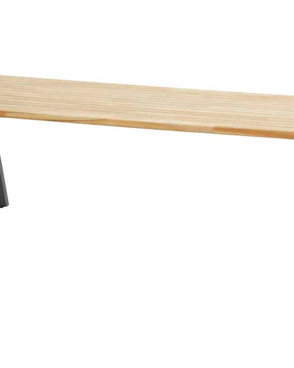 Taste 4SO Barista Dining Anthrazit + Ambassador Teaktische 240 cm