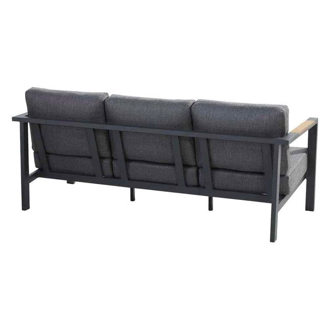 Taste 4SO Ginger Lounge Set Anthrazit + Kaffeetabelle 120 x 64,5 cm