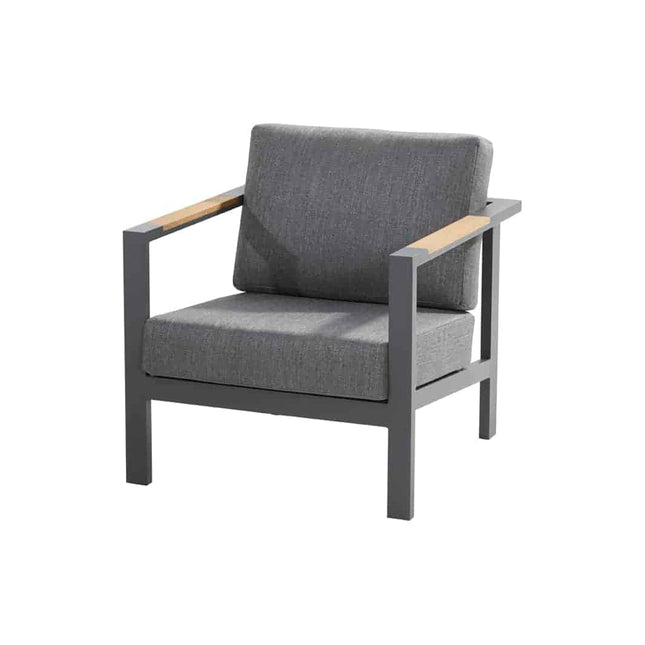 Taste 4SO Ginger Lounge Set Anthrazit + Kaffeetabelle 120 x 64,5 cm