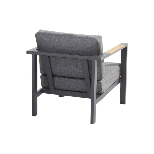 Taste 4SO Ginger Lounge Set Anthrazit + Kaffeetabelle 120 x 64,5 cm