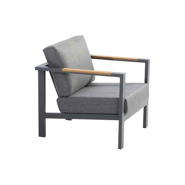 Taste 4SO Ginger Lounge Set Anthrazit + Kaffeetabelle 120 x 64,5 cm