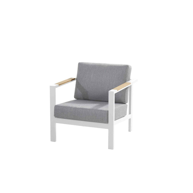 Taste 4SO Ginger Lounge Set Weiß + Kaffeetisch 120 x 64,5 cm