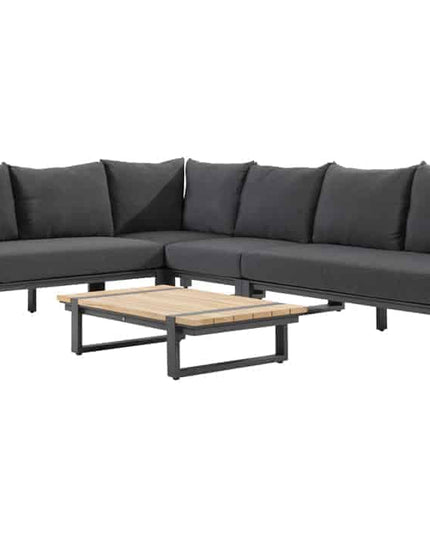 Taste 4SO Country Lounge Set Modular Anthrazit + Kaffeetisch 110 x 65 cm