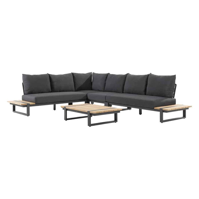Taste 4SO Country Lounge Set Modular Anthrazit + Kaffeetisch 110 x 65 cm