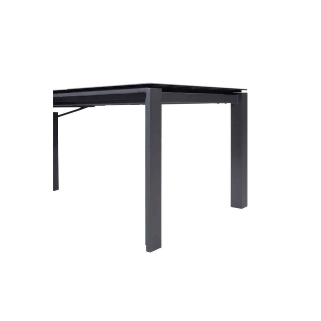 Taste 4SO Tosca Dining Anthrazit + Optimales Verschiebungstisch Keramik 220-280-340 cm