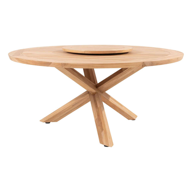 Taste 4SO Barista Dining Latte + Prado Teak Tabelle 160 Ø CM