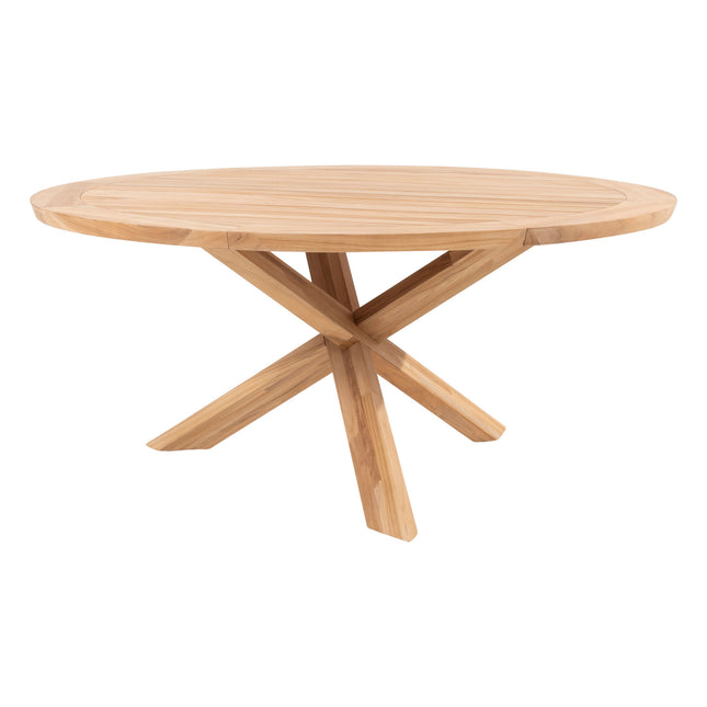 4 Seasons Outdoor Como Dining + Taste 4SO Prado Teak Tabelle 160 Ø cm