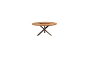 Prado dining table Teak 160cm with Terre legs and Lazy Susan