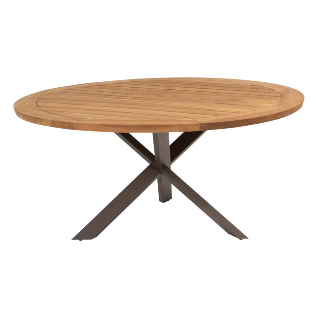 4 Seasons Outdoor Montera Dining + Taste 4SO Prado Teak Tabelle 160 Ø CM