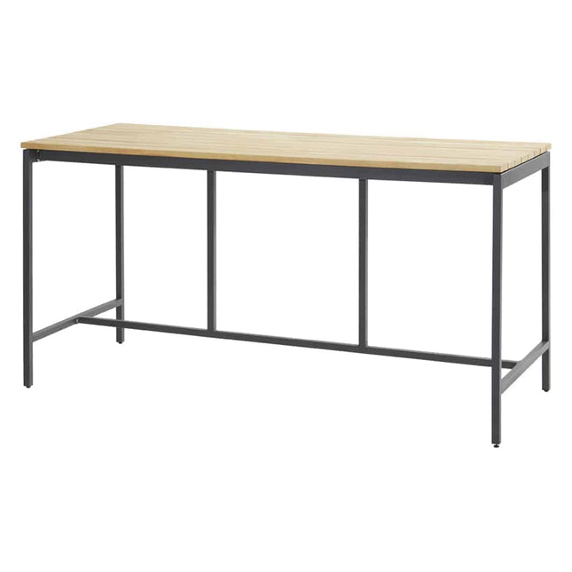 4 Seasons Outdoor Tramonti Bar Sitz + Taste 4SO Taverne Bartafel Teak 200 cm