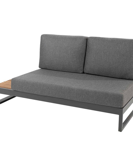 Taste 4SO Kioto Lounge Set Modular Anthrazit + Kaffeetisch 120 x 60 cm