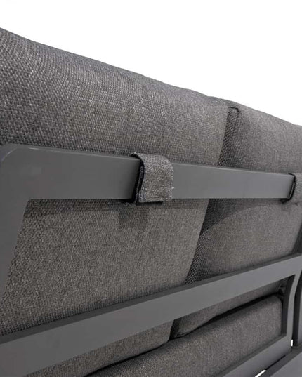 Taste 4SO Kioto Lounge Set Modular Anthrazit + Kaffeetisch 120 x 60 cm