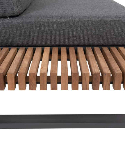 Taste 4SO Kioto Lounge Set Modular Anthrazit + Kaffeetisch 120 x 60 cm