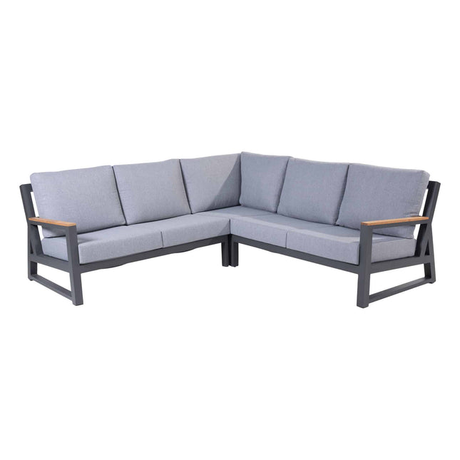 Taste 4SO Gigi Lounge Set Anthrazit ohne Couchtisch