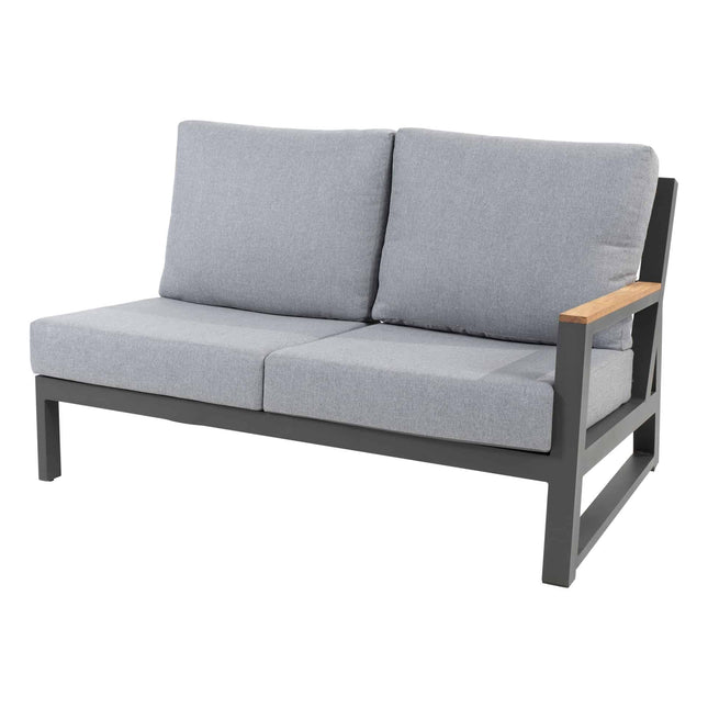 Taste 4SO Gigi Lounge Set Anthrazit ohne Couchtisch