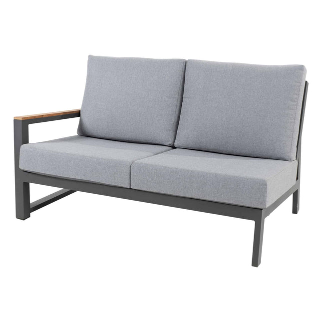 Taste 4SO Gigi Lounge Set Anthrazit ohne Couchtisch