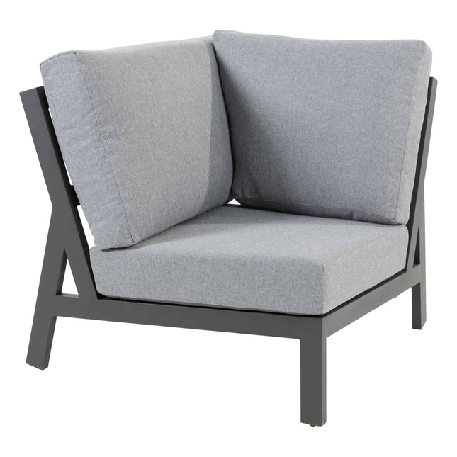 Taste 4SO Gigi Lounge Set Anthrazit ohne Couchtisch