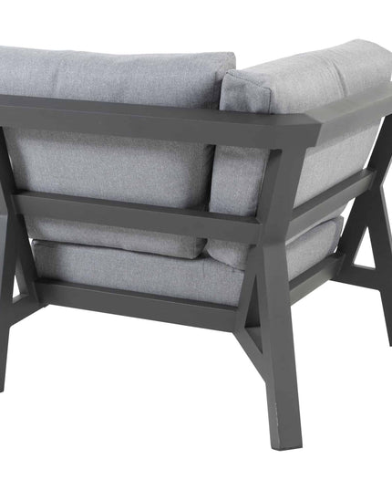 Taste 4SO Gigi Lounge Set Anthrazit ohne Couchtisch
