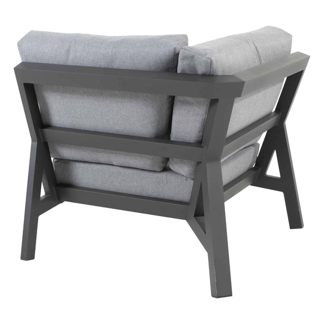 Taste 4SO Gigi Lounge Set Anthrazit ohne Couchtisch