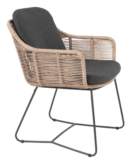 Taste 4SO Belmond Dining Naturel + Fiesta Tabelle 90 × 90 cm