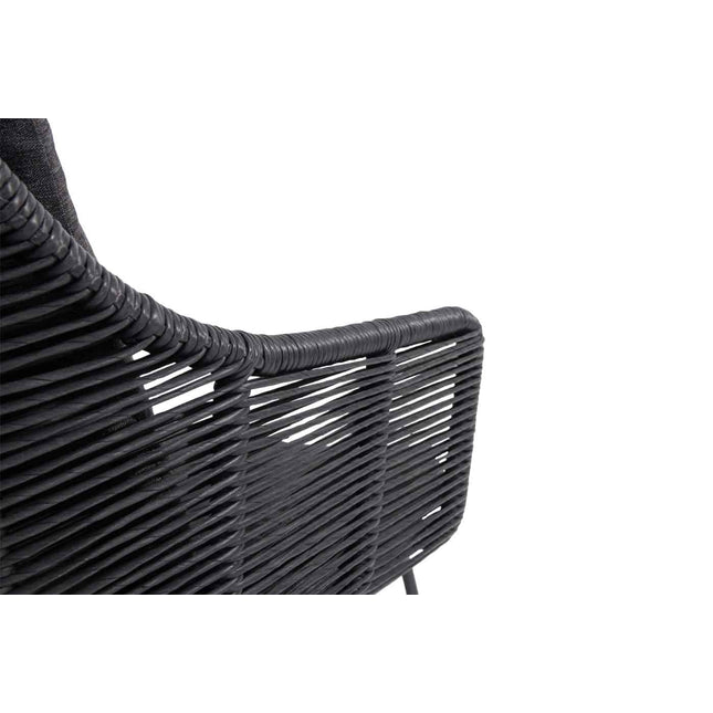 Taste 4SO Belmond Dining Anthrazit + 4 Seasons Outdoor Privada Tisch HPL 240 cm Ovaal