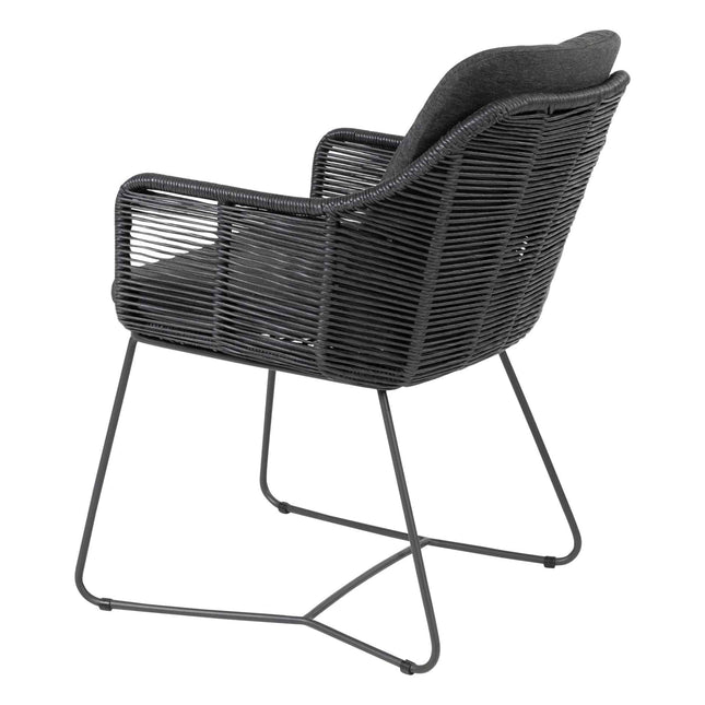 Taste 4SO Belmond Dining Anthrazit + Prado Tabelle 240 cm Oval