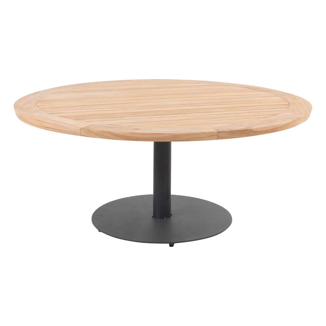 Taste 4SO Saba Low Dining Teak Tabelle 160 Ø CM Anthrazit -Chassis