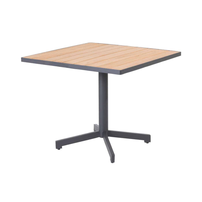 Taste 4SO Melbourne Dining + Fiesta Tisch mit Teaktisch -Tisch 90 x 90 cm