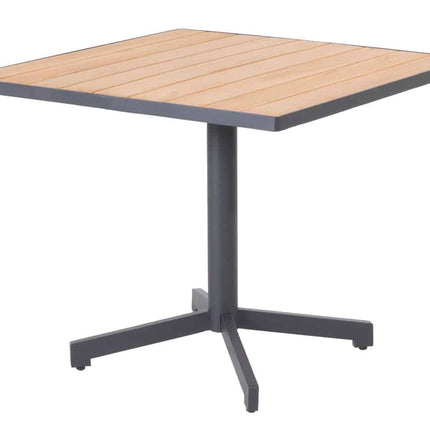 Taste 4SO Fiesta Tisch mit Teaktisch -Tisch 90 x 90 cm