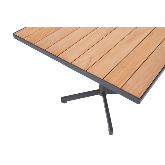 Taste 4SO Fiesta Tisch mit Teaktisch -Tisch 90 x 90 cm