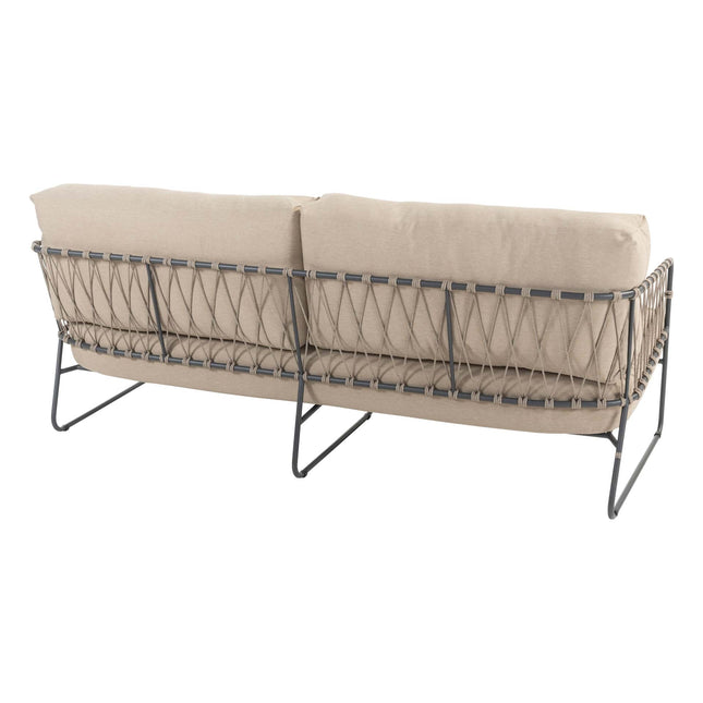 Taste 4SO Prego 3-Sitzer-Lounge-Sofa inkl. 3 Kissen