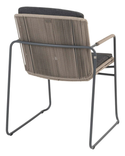 Taste 4SO Parma Stackbares Essen + Prado Teak Tabelle 160 Ø CM