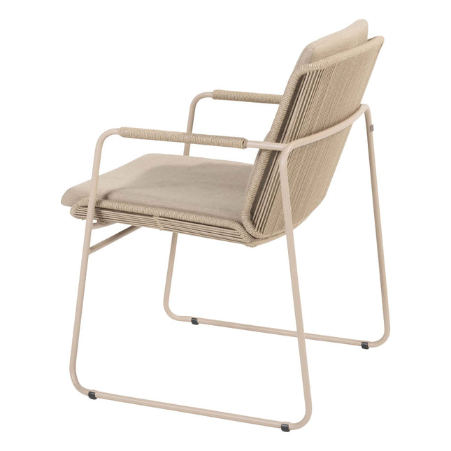 Taste 4SO Parma Stackbares Esslatte + Donato Tabelle 160 Ø cm Latte