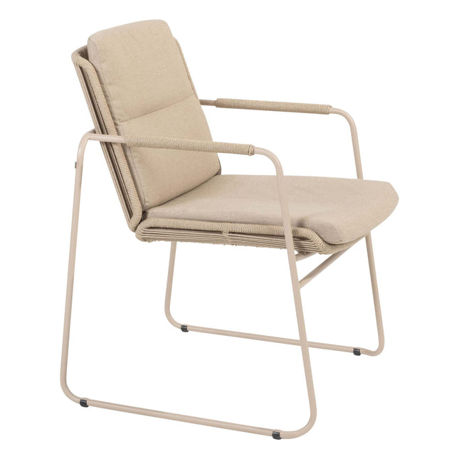 Taste 4SO Parma Stackbares Esslatte + Donato Tabelle 160 Ø cm Latte