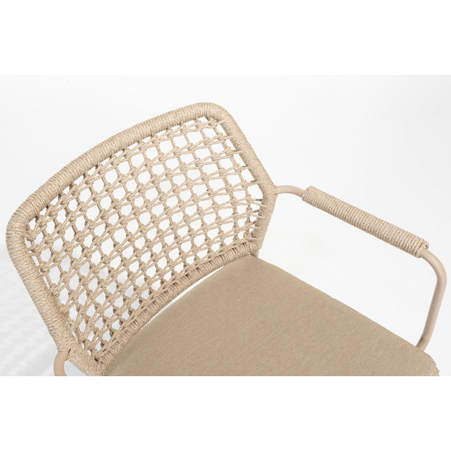 Taste 4SO Barista Dining Latte + Prado Teak Tabelle 160 Ø CM