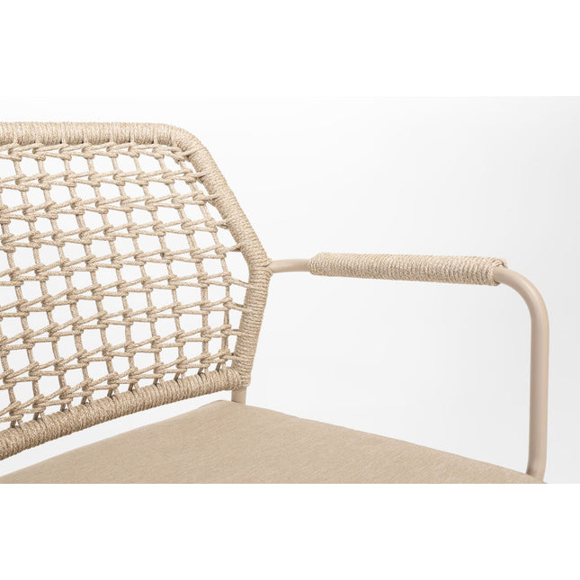 Taste 4SO Barista Dining Latte + Prado Teak Tabelle 160 Ø CM