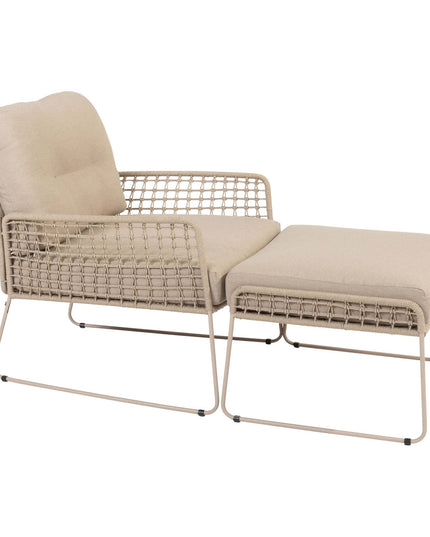 4 Seasons Outdoor -Geschmack 4SO Albano Lounge Set + Verdi Kaffeetische