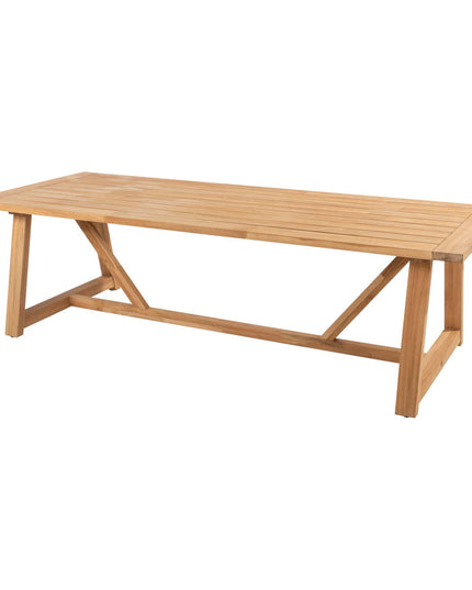 4 Seasons Outdoor Murcia Dining Latte + Taste 4SO Noah Teak Tabelle 260 cm