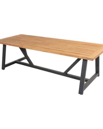 Taste 4SO Parma Stackbares Essen + Noah Teaktisch 260 cm