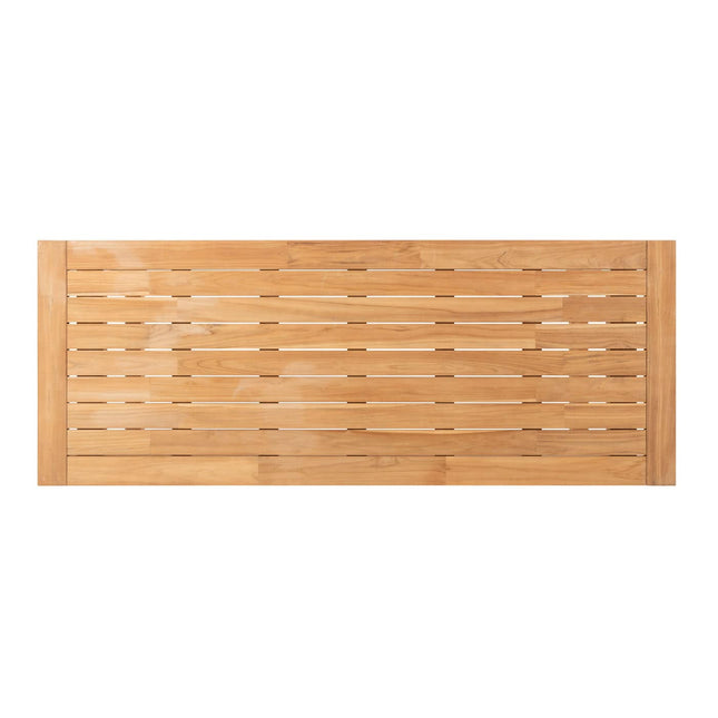 4 Seasons Outdoor Aprilla Ess Anthrazit + Taste 4SO Noah Teaktisch Anthrazit Basi