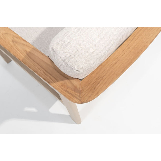 Taste 4SO Olivia Lounge Set 3-Sitzer-Lounge-Sofa + 2x Lounge Chair + Emma Kaffeetische