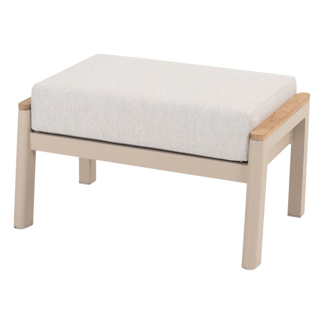 Taste 4SO Olivia Lounge Set 3-Sitzer-Lounge-Sofa + 2x Lounge Stuhl + Fußschemel