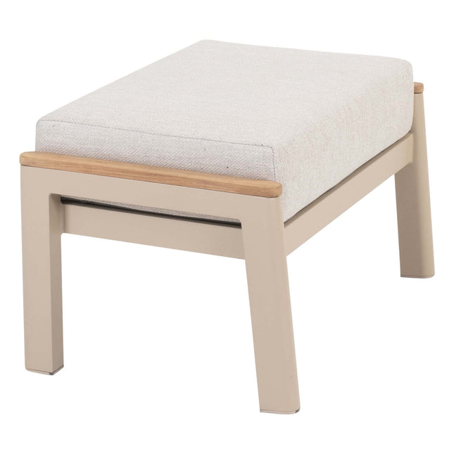 Taste 4SO Olivia Lounge Set 3-Sitzer-Lounge-Sofa + 2x Lounge Stuhl + Fußschemel